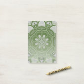 Post-it® Mandala Creation, tous les points pour un 5 (Sur un bureau)