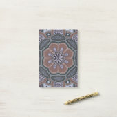 Post-it® Mandala Creation, tous les points pour un 6 (Sur un bureau)