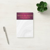 Post-it® Mandala Crimson élégant luxe (Bureau)