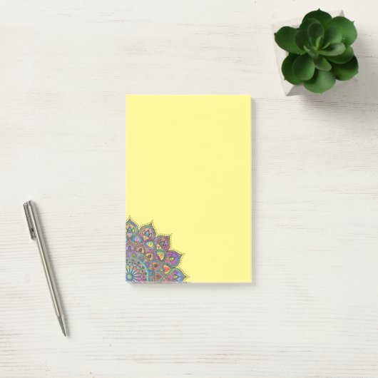 Post-it® Mandala Inde Style 1 (Bureau)