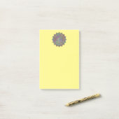 Post-it® Mandala Inde Style 1 (Sur un bureau)