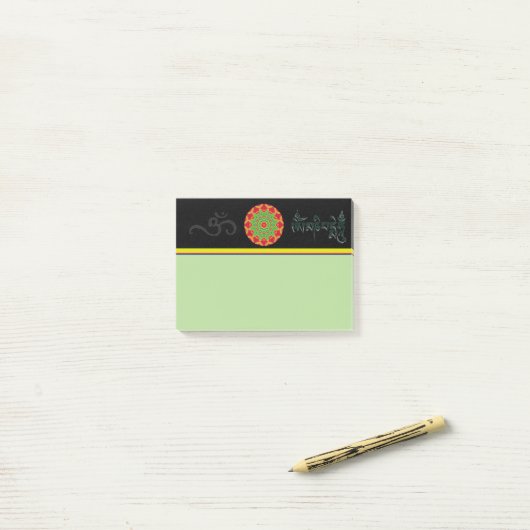 Post-it® Mandala Post - It Notes (Sur un bureau)