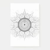 Post-it® Mandala solaire 1 (Devant)