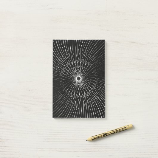 Post-it® Mandala, Vélos 1 (Sur un bureau)