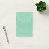 Post-it® Mandala "Vert mer foncée" (Bureau)