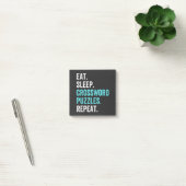 Post-it® Mange.Dors. Mot-croisé : Puzzles. Recommencer. (Bureau)