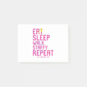 Post-it® Manger Sleep Walk Staffing Repeat Terrier (Devant)