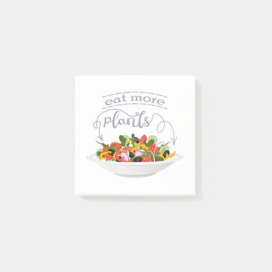 Post-it® Mangez plus de plantes frais motivation salade let (Devant)