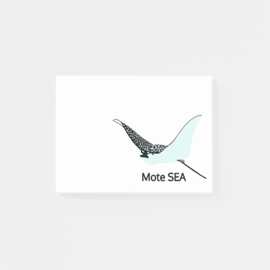 Post-it® Manta Ray 4 x 3 (Devant)