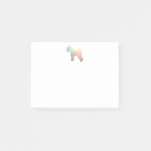 Post-it® Manteau doux roux Geo Pastel