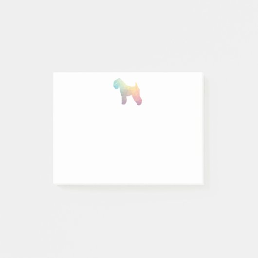 Post-it® Manteau doux roux Geo Pastel (Devant)