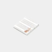Post-it® Manuscrit musical (Incliné)