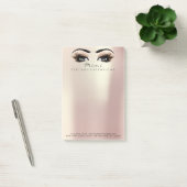 Post-it® Maquillage Lashes Nom du Rose Numéro de téléphone  (Bureau)