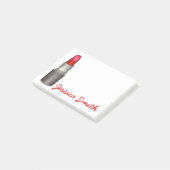 Post-it® Maquillage Rouge Lipstick personnalisé Beauté Post (Incliné)