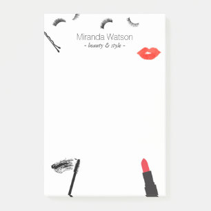 Post-it® Maquilleur de mascara de lèvres de cils d'affaires