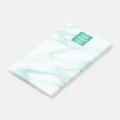 Post-it® Marbre Albâtre Turquoise Professionnel (Incliné)