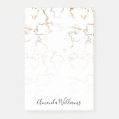 Post-it® Marbre d'or personnalisé (Devant)