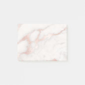 Post-it® marbre d'or rose élégant (Devant)