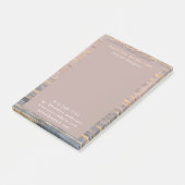 Post-it® Marbre moderne Gold Foil Gemstone Designer d'intér (Incliné)