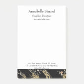 Post-it® Marbre noir (Devant)