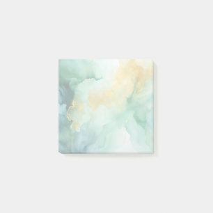 Post-it® Marbre Vert Or