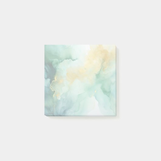 Post-it® Marbre Vert Or (Devant)