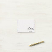 Post-it® Marche (Sur un bureau)