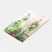 Post-it® Marché italien de fleur d'aquarelle (Incliné)