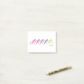 Post-it® MARCHER OU MOURIR, routes (Sur un bureau)