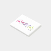 Post-it® MARCHER OU MOURIR, routes (Incliné)