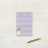 Post-it® Mardi Gras (Sur un bureau)