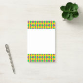 Post-it® Mardi Gras Carnaval Arlequin Gold Fleur de Lis (Bureau)