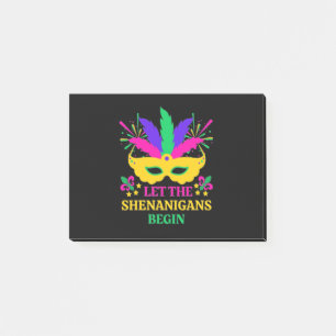 Post-it® Mardi Gras Festival Laisser Les Shenganins Commenc