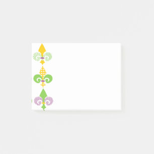 Post-it® Mardi Gras Fleur de Lis