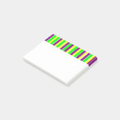Post-it® Mardi Gras Stripes (Incliné)