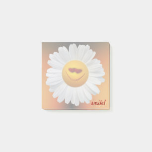 Post-it® marguerite souriante - pavé Post-It-Notes
