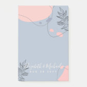 Post-it® Mariage Abstrait moderne scandinave japonais (Devant)