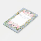 Post-it® Mariage Boho rose pâle (Incliné)