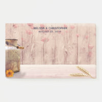 Mariage campagnard de lait rustique