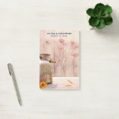 Post-it® Mariage campagnard de lait rustique (Bureau)