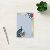 Post-it® Mariage de automne d'hiver Peacock Blue Burgundy (Bureau)