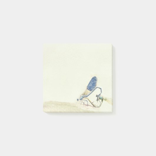 Post-it® Mariage Élégant libellule Mating Love forme coeur (Devant)