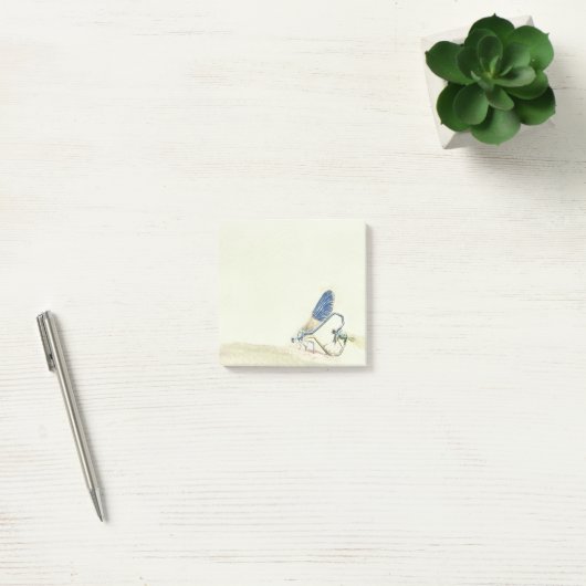 Post-it® Mariage Élégant libellule Mating Love forme coeur (Bureau)