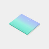 Post-it® Mariage Favor Merci Ocean Blue Ombre (Incliné)