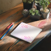 Post-it® Mariage Fleurs de Feuilles Aquarelle Rose Magenta 
