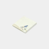 Post-it® Mariage Libellule Élégante Accouplement Amour Form (Incliné)