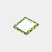 Post-it® Mariage Motif de Clover vert mignon (Incliné)
