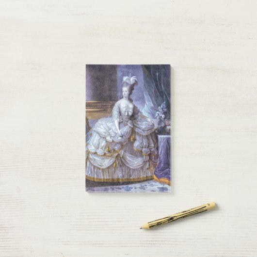 Post-it® Marie Antoinette (Sur un bureau)