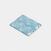 Post-it® Marigold bleu clair illustration par William Morri (Incliné)