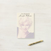 Post-it® Marilyn dans le noir (Sur un bureau)